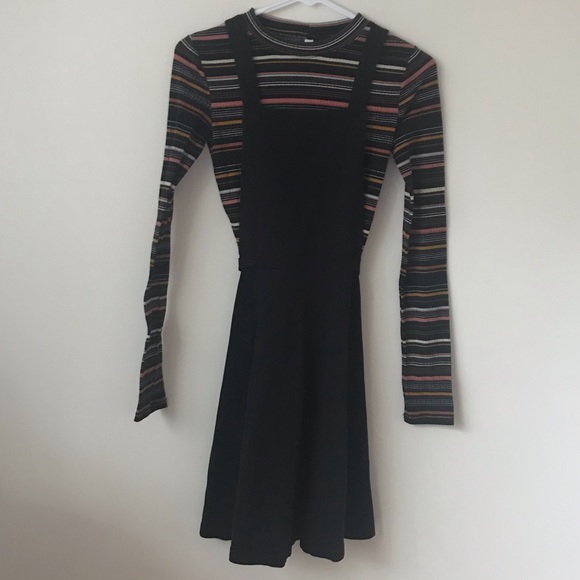 ✨ ASOS pinafore and striped tee - Picture 1 of 5